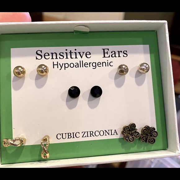 jcpenney Jewelry New Sensitive Ears Hypoallergenic Earrings Poshmark